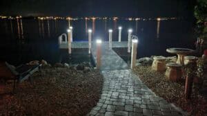 Lot 60 Dock at Night