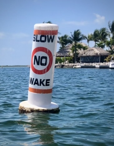 No wake zone