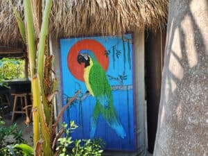 Lot 37 Parrot Mural