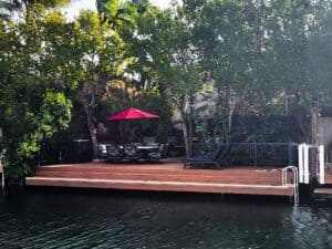 Lot 08 Dock view from canal