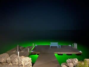 Lot 41 Dock at Night