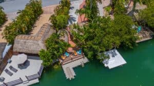 Lot 05 Dock Aerial View