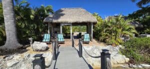 Lot 64 View of tiki from dock